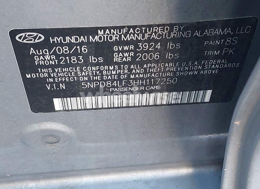 Photo 9 of 2017 Hyundai Elantra SE (VIN 5NPD84LF3HH117250)