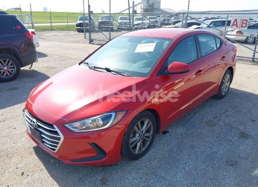 Photo 2 of 2017 Hyundai Elantra SE (VIN 5NPD84LF3HH122402)