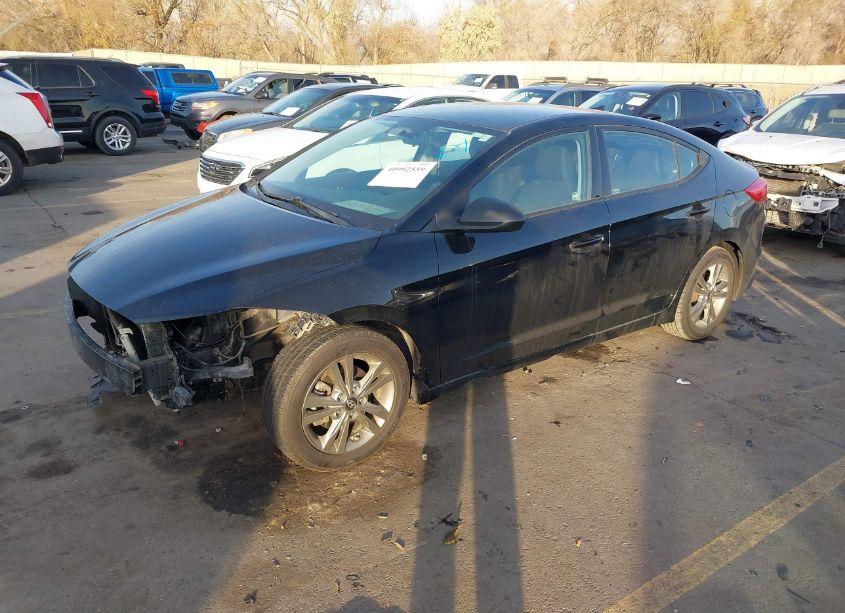 Photo 2 of 2018 Hyundai Elantra SEL (VIN 5NPD84LF3JH215118)