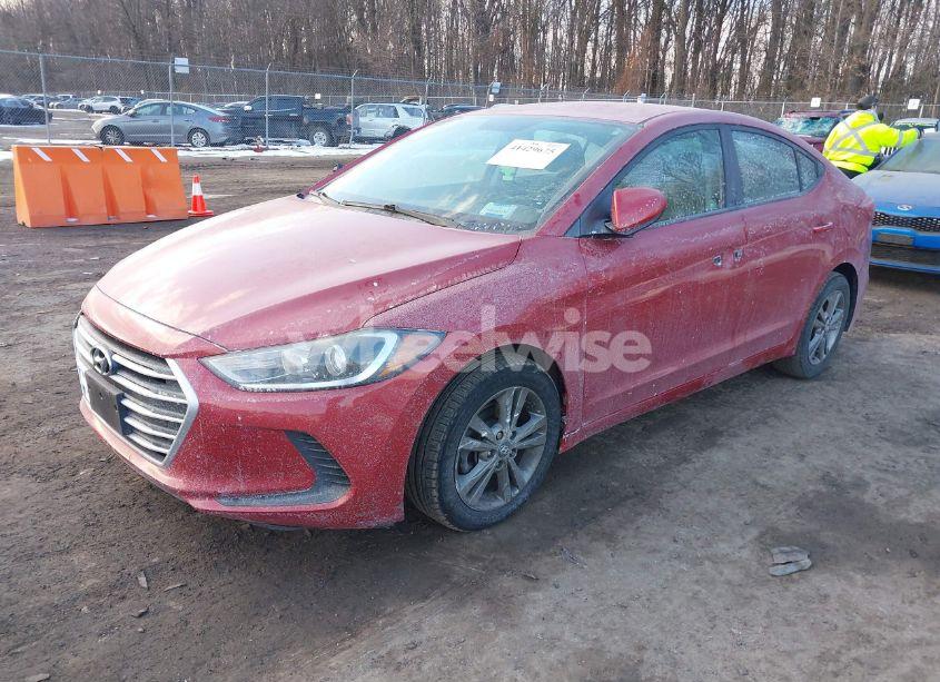 Photo 2 of 2018 Hyundai Elantra SEL (VIN 5NPD84LF3JH227270)