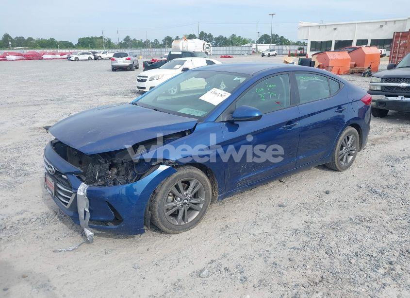Photo 2 of 2018 Hyundai Elantra SEL (VIN 5NPD84LF3JH234591)