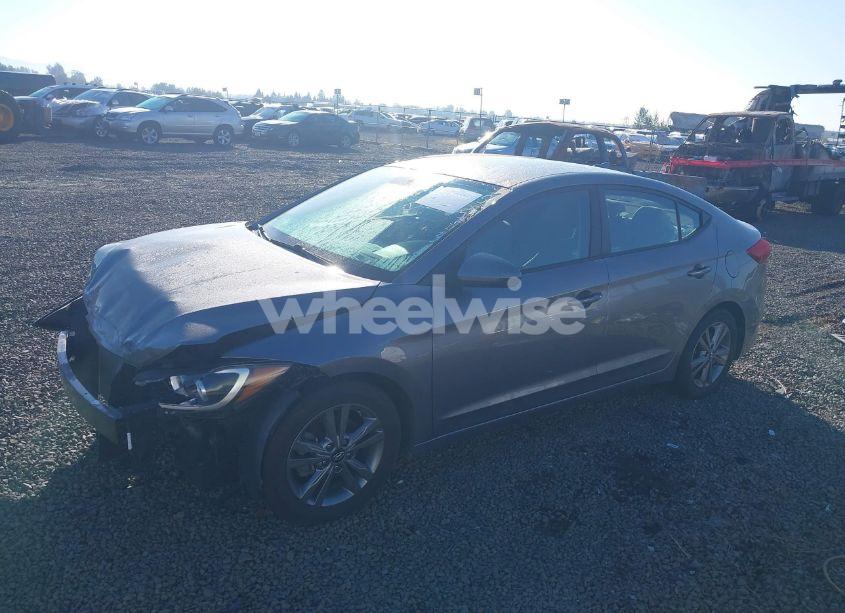 Photo 2 of 2018 Hyundai Elantra SEL (VIN 5NPD84LF3JH248958)