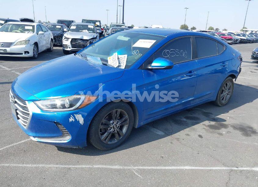 Photo 2 of 2018 Hyundai Elantra SEL (VIN 5NPD84LF3JH295066)