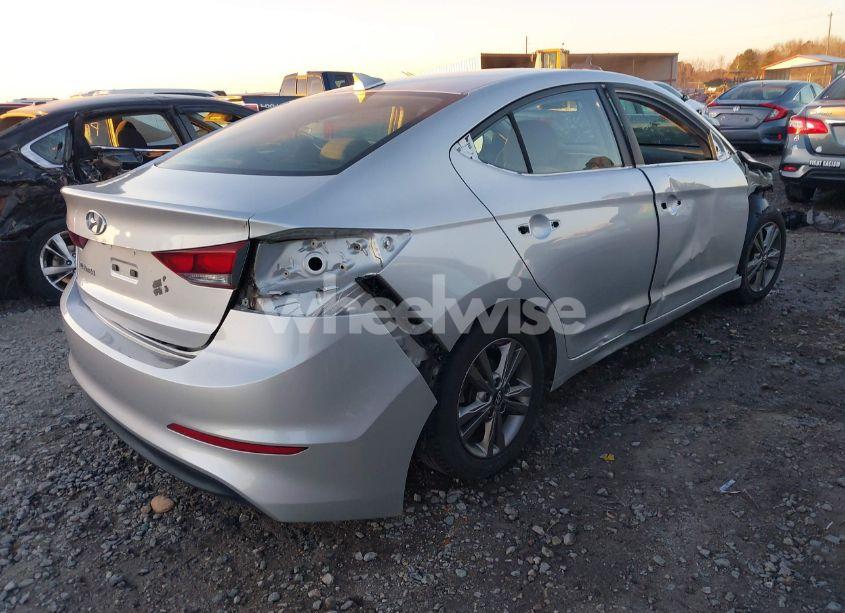 Photo 4 of 2018 Hyundai Elantra SEL (VIN 5NPD84LF3JH314991)