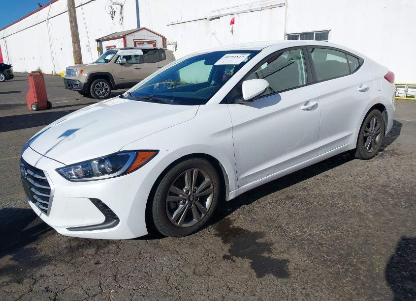 Photo 2 of 2018 Hyundai Elantra SEL (VIN 5NPD84LF3JH346176)
