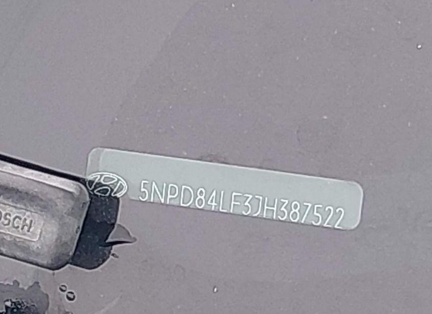 Photo 9 of 2018 Hyundai Elantra SEL (VIN 5NPD84LF3JH387522)