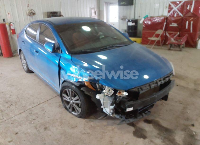 2018 Hyundai Elantra SEL (VIN 5NPD84LF3JH394910) main photo