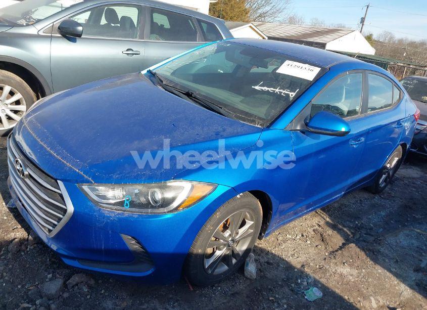 Photo 2 of 2017 Hyundai Elantra SE (VIN 5NPD84LF4HH009607)