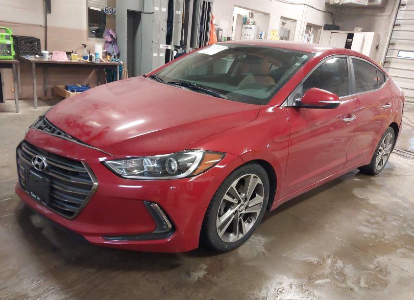 Photo 2 of 2017 Hyundai Elantra LIMITED (VIN 5NPD84LF4HH027265)