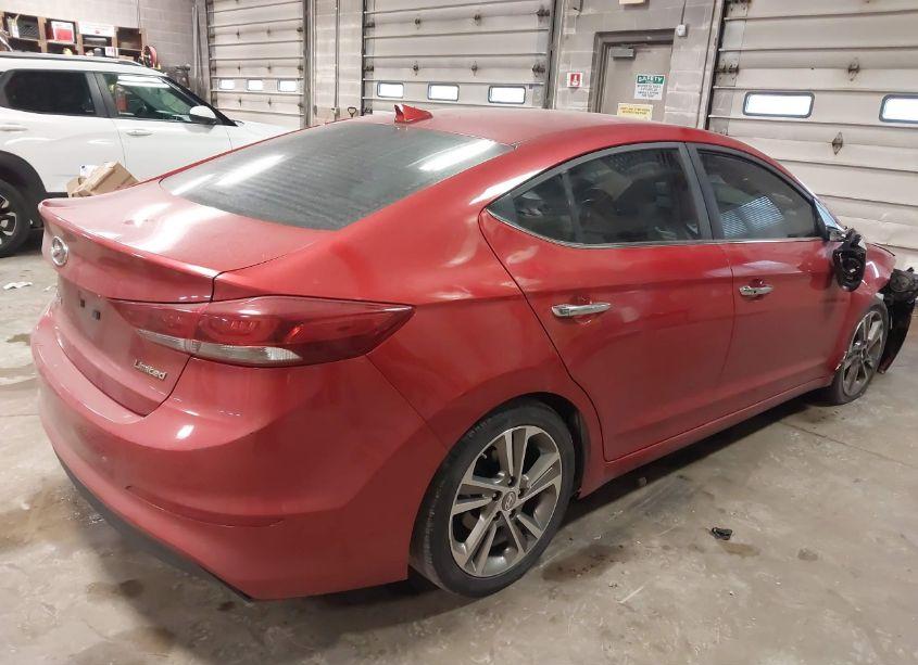 Photo 4 of 2017 Hyundai Elantra LIMITED (VIN 5NPD84LF4HH027265)