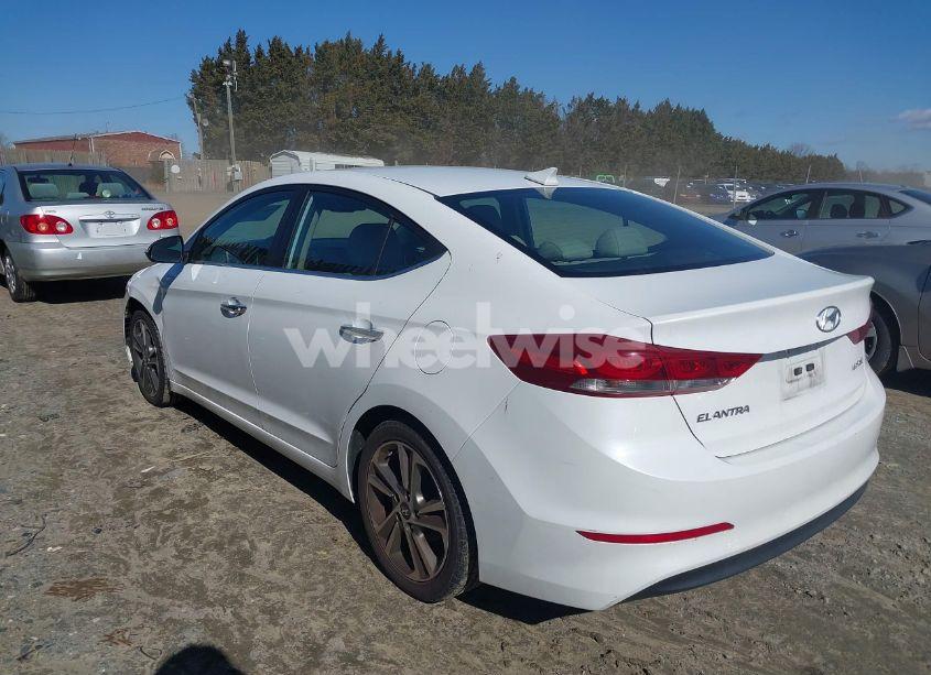 Photo 3 of 2017 Hyundai Elantra LIMITED (VIN 5NPD84LF4HH057219)