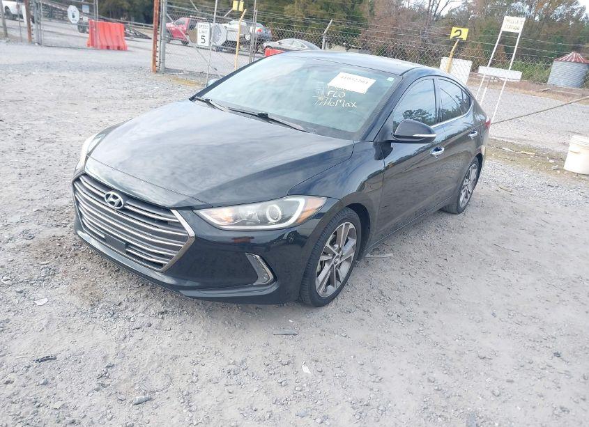 Photo 2 of 2017 Hyundai Elantra LIMITED (VIN 5NPD84LF4HH066034)