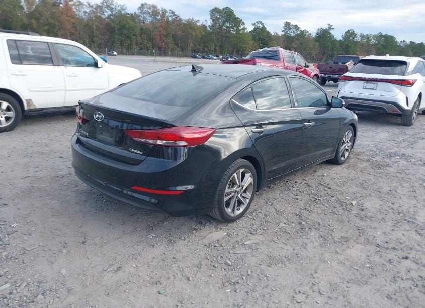 Photo 4 of 2017 Hyundai Elantra LIMITED (VIN 5NPD84LF4HH066034)