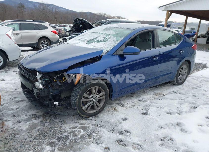 Photo 2 of 2017 Hyundai Elantra SE (VIN 5NPD84LF4HH096487)