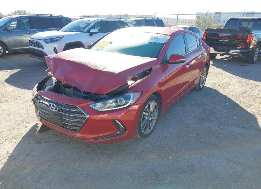 Photo 2 of 2017 Hyundai Elantra LIMITED (VIN 5NPD84LF4HH115507)