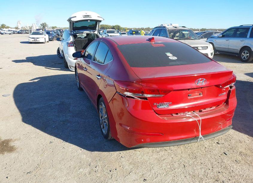 Photo 3 of 2017 Hyundai Elantra LIMITED (VIN 5NPD84LF4HH115507)