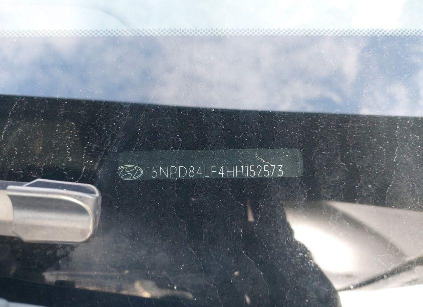 Photo 9 of 2017 Hyundai Elantra VALUE EDITION (VIN 5NPD84LF4HH152573)