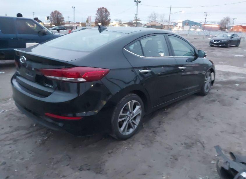 Photo 4 of 2017 Hyundai Elantra LIMITED (VIN 5NPD84LF4HH155635)