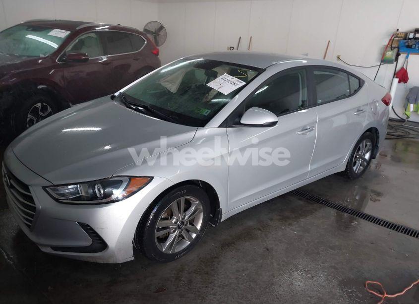 Photo 2 of 2018 Hyundai Elantra SEL (VIN 5NPD84LF4JH242859)