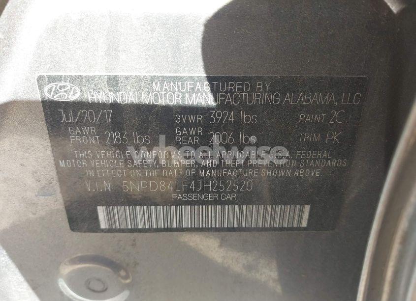 Photo 9 of 2018 Hyundai Elantra SEL (VIN 5NPD84LF4JH252520)