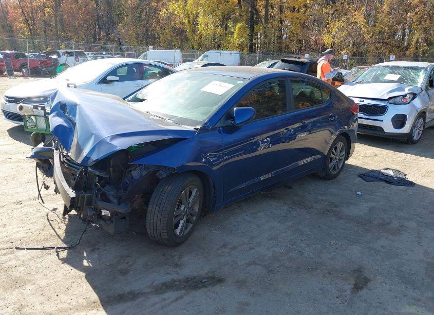 Photo 2 of 2018 Hyundai Elantra SEL (VIN 5NPD84LF4JH263467)