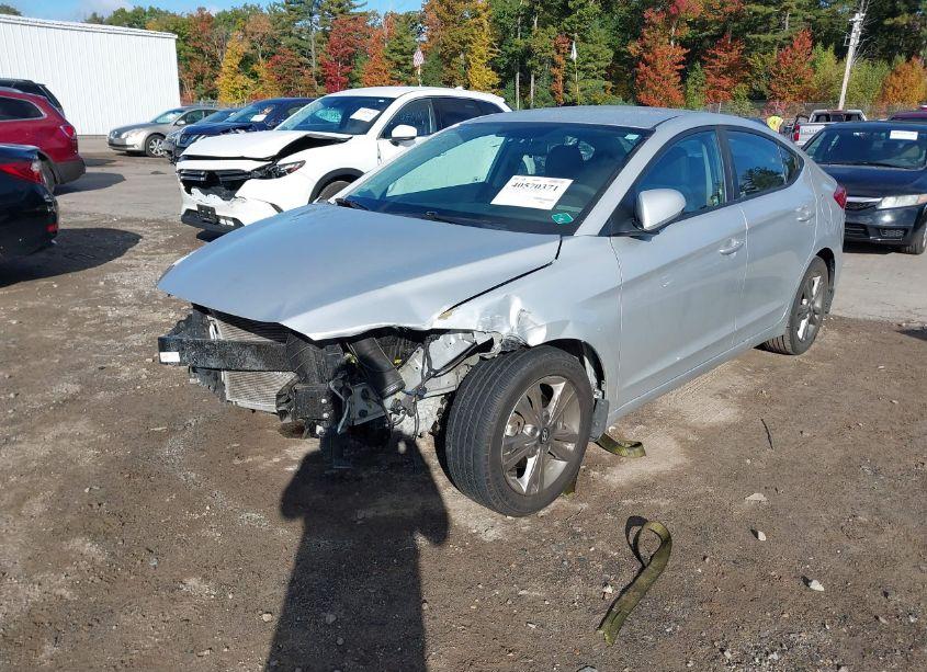 Photo 2 of 2018 Hyundai Elantra SEL (VIN 5NPD84LF4JH276882)