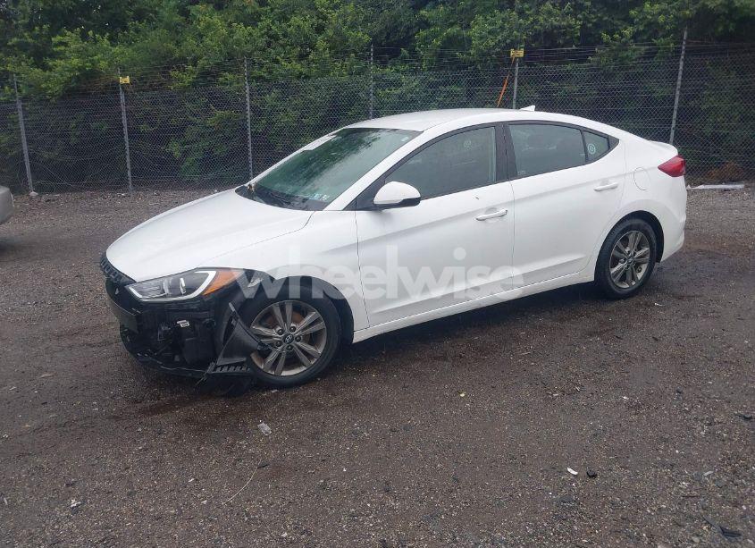 Photo 2 of 2018 Hyundai Elantra SEL (VIN 5NPD84LF4JH302137)