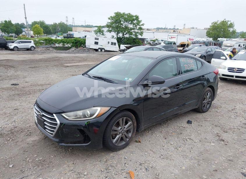 Photo 2 of 2018 Hyundai Elantra SEL (VIN 5NPD84LF4JH309363)