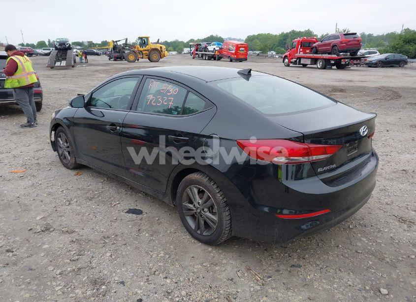 Photo 3 of 2018 Hyundai Elantra SEL (VIN 5NPD84LF4JH309363)