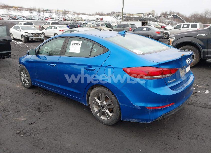 Photo 3 of 2018 Hyundai Elantra SEL (VIN 5NPD84LF4JH338555)