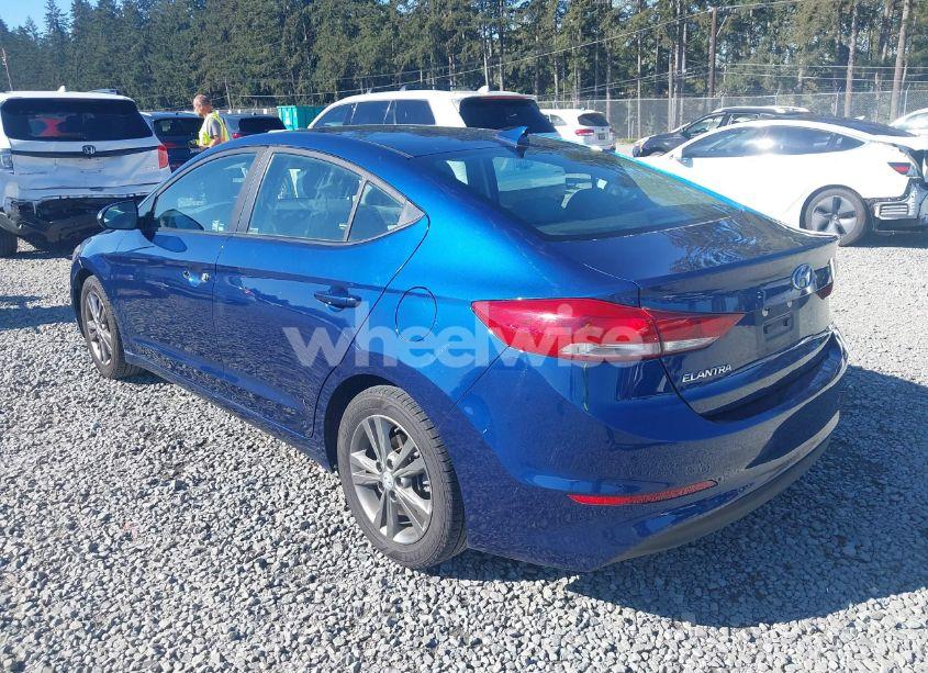 Photo 3 of 2018 Hyundai Elantra SEL (VIN 5NPD84LF4JH352973)