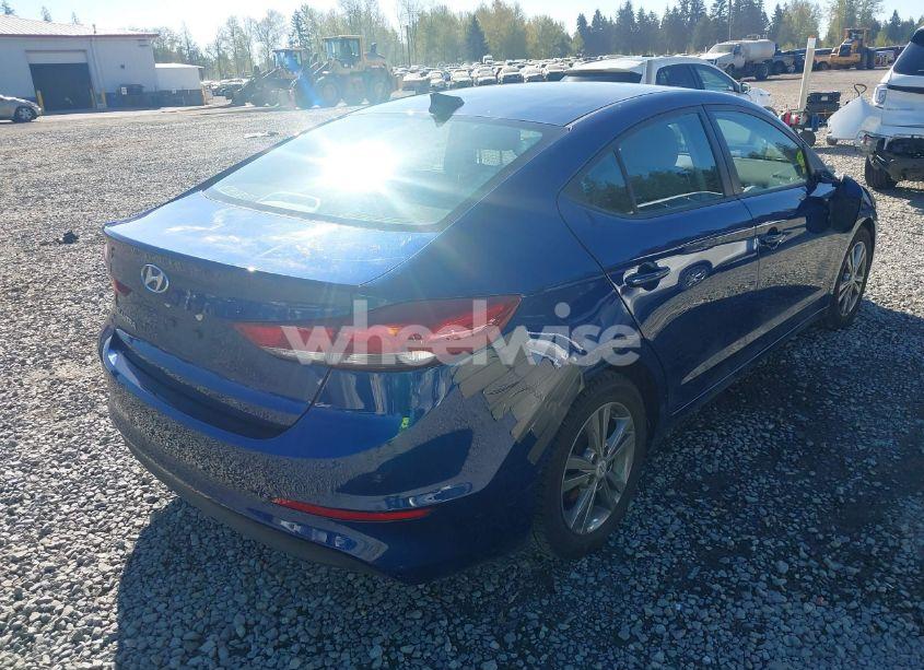 Photo 4 of 2018 Hyundai Elantra SEL (VIN 5NPD84LF4JH352973)
