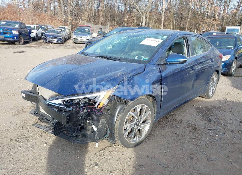 Photo 2 of 2020 Hyundai Elantra LIMITED (VIN 5NPD84LF4LH595573)