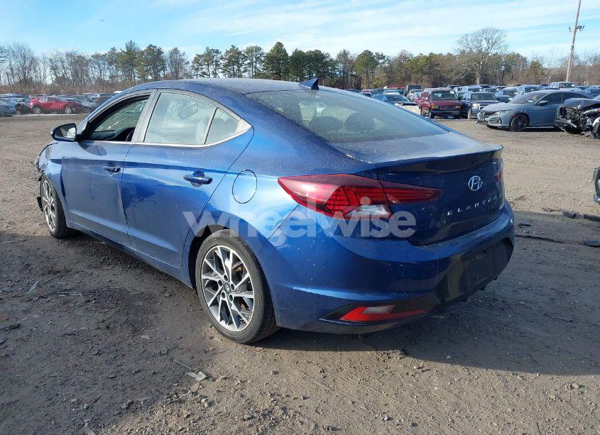 Photo 3 of 2020 Hyundai Elantra LIMITED (VIN 5NPD84LF4LH595573)