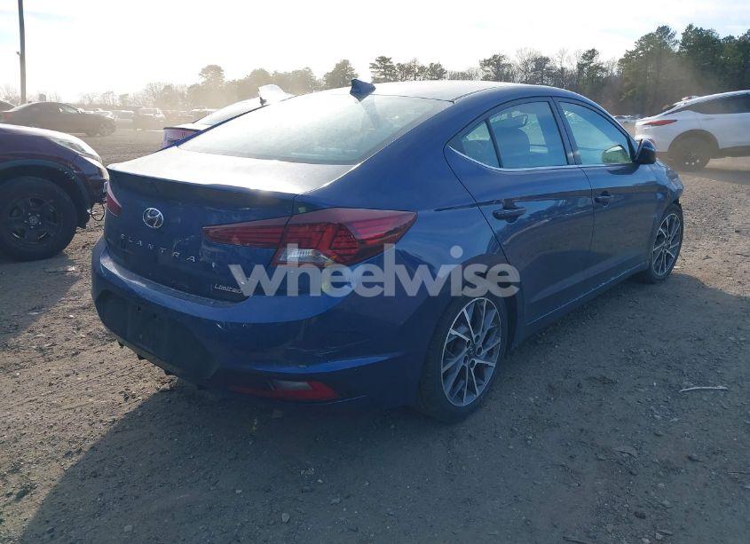 Photo 4 of 2020 Hyundai Elantra LIMITED (VIN 5NPD84LF4LH595573)