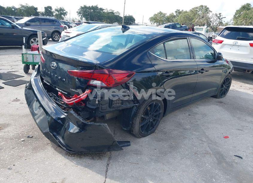 Photo 4 of 2020 Hyundai Elantra LIMITED (VIN 5NPD84LF4LH597937)