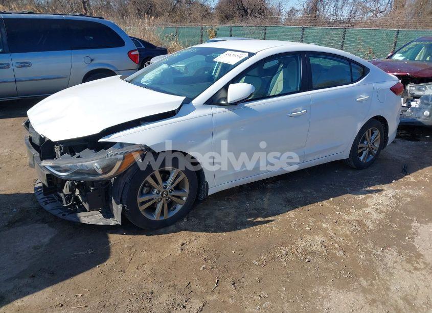 Photo 2 of 2017 Hyundai Elantra SE (VIN 5NPD84LF5HH055818)