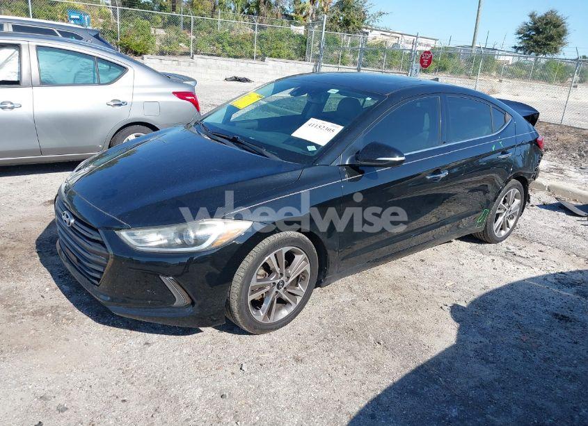 Photo 2 of 2017 Hyundai Elantra LIMITED (VIN 5NPD84LF5HH073364)