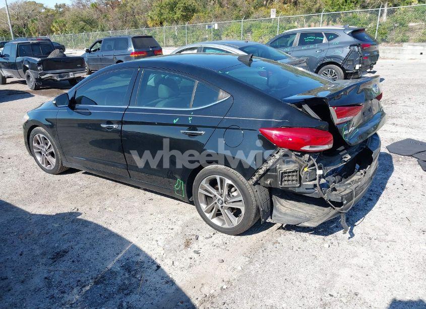 Photo 3 of 2017 Hyundai Elantra LIMITED (VIN 5NPD84LF5HH073364)