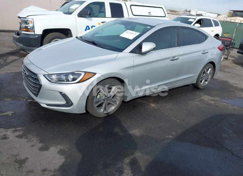Photo 2 of 2017 Hyundai Elantra LIMITED (VIN 5NPD84LF5HH097213)