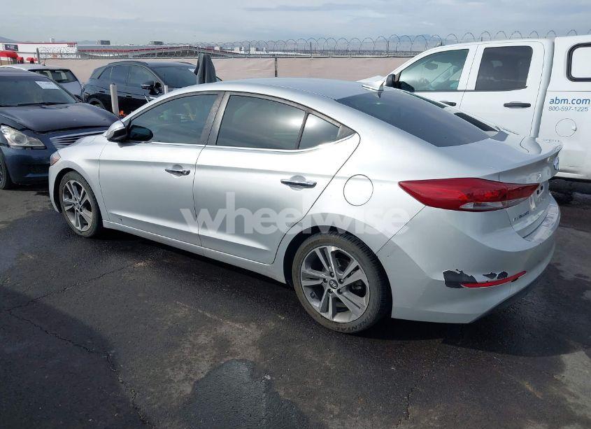 Photo 3 of 2017 Hyundai Elantra LIMITED (VIN 5NPD84LF5HH097213)