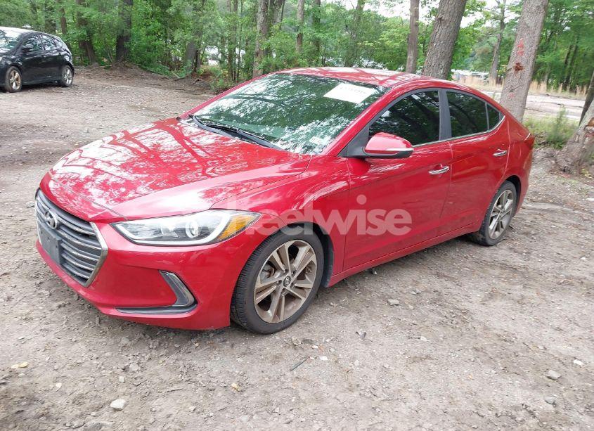 Photo 2 of 2017 Hyundai Elantra LIMITED (VIN 5NPD84LF5HH123163)