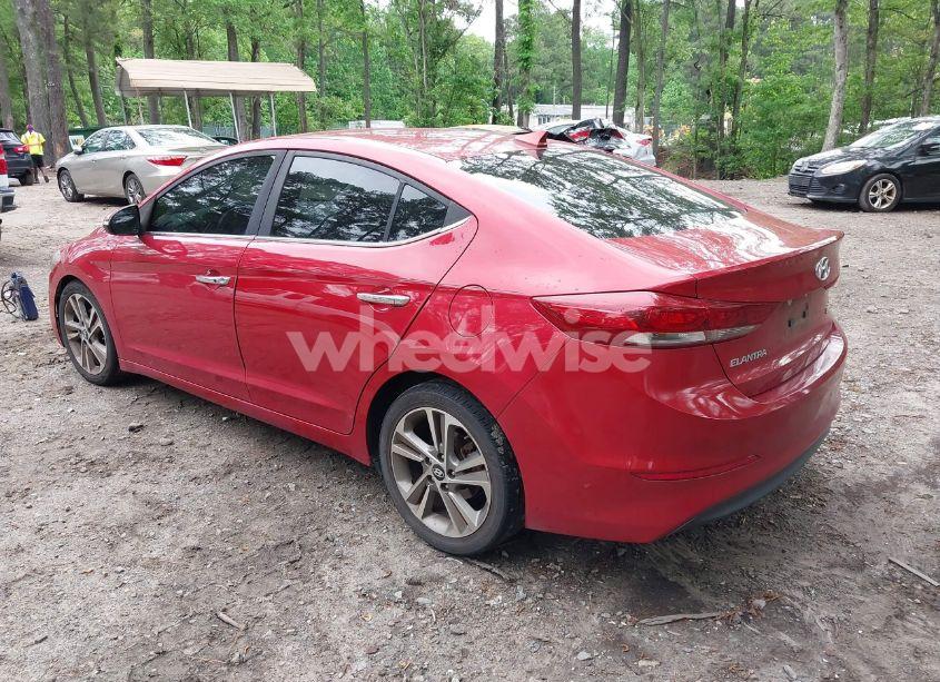 Photo 3 of 2017 Hyundai Elantra LIMITED (VIN 5NPD84LF5HH123163)