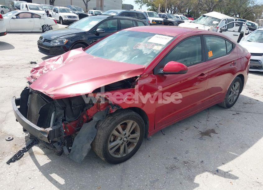 Photo 2 of 2018 Hyundai Elantra SEL (VIN 5NPD84LF5JH229702)