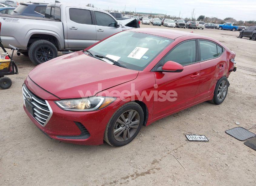 Photo 2 of 2018 Hyundai Elantra SEL (VIN 5NPD84LF5JH230977)
