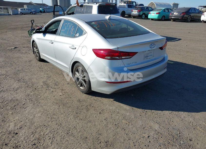 Photo 3 of 2018 Hyundai Elantra SEL (VIN 5NPD84LF5JH260299)