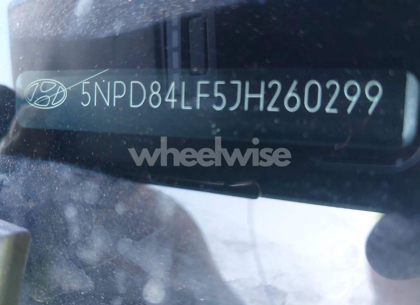 Photo 9 of 2018 Hyundai Elantra SEL (VIN 5NPD84LF5JH260299)