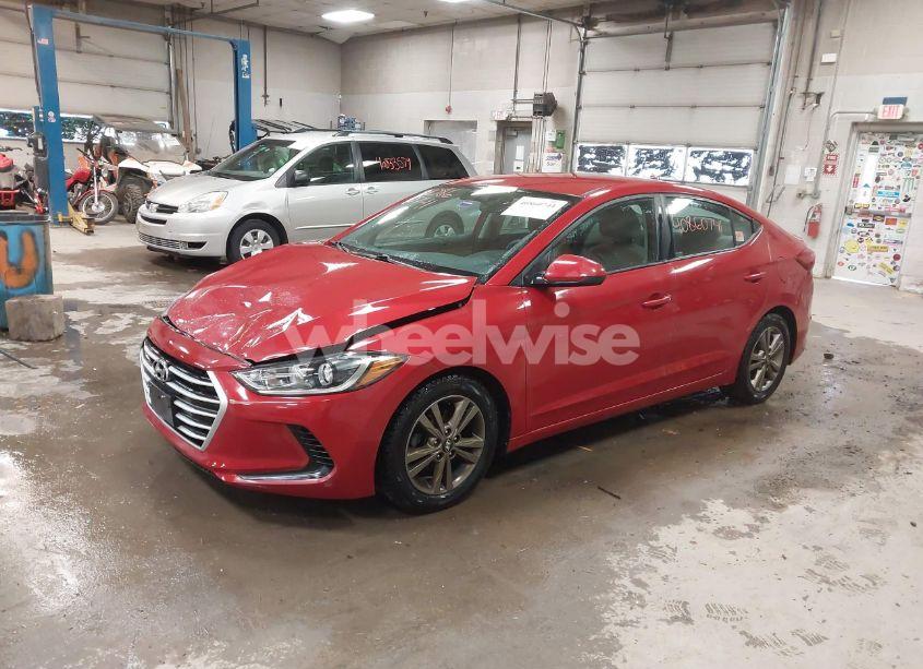 Photo 2 of 2018 Hyundai Elantra SEL (VIN 5NPD84LF5JH308111)