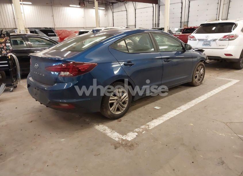 Photo 4 of 2019 Hyundai Elantra SEL (VIN 5NPD84LF5KH438603)