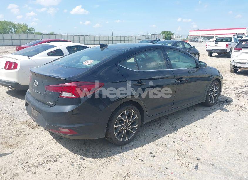 Photo 4 of 2019 Hyundai Elantra LIMITED (VIN 5NPD84LF5KH445843)